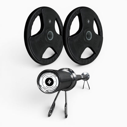 Tri-Grip Olympic Weight Plates
