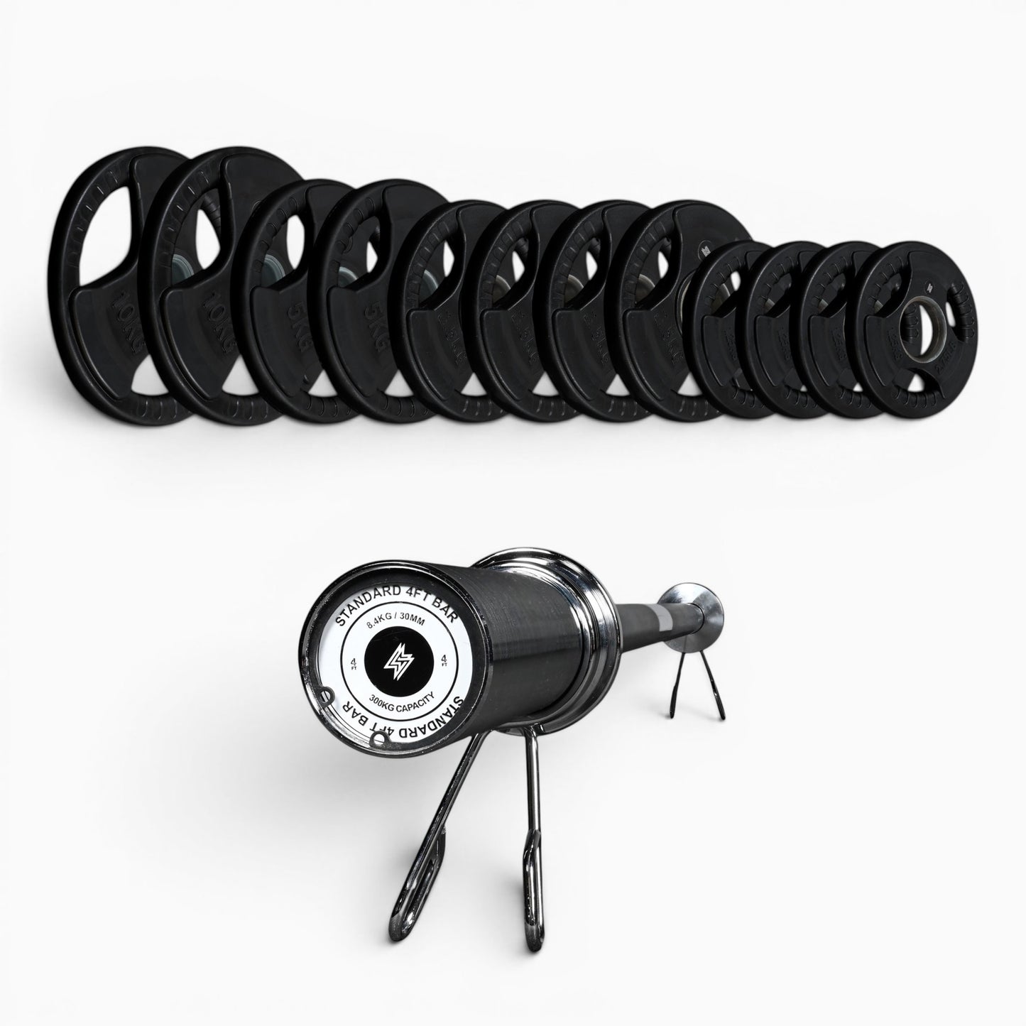 Tri-Grip Olympic Weight Plates