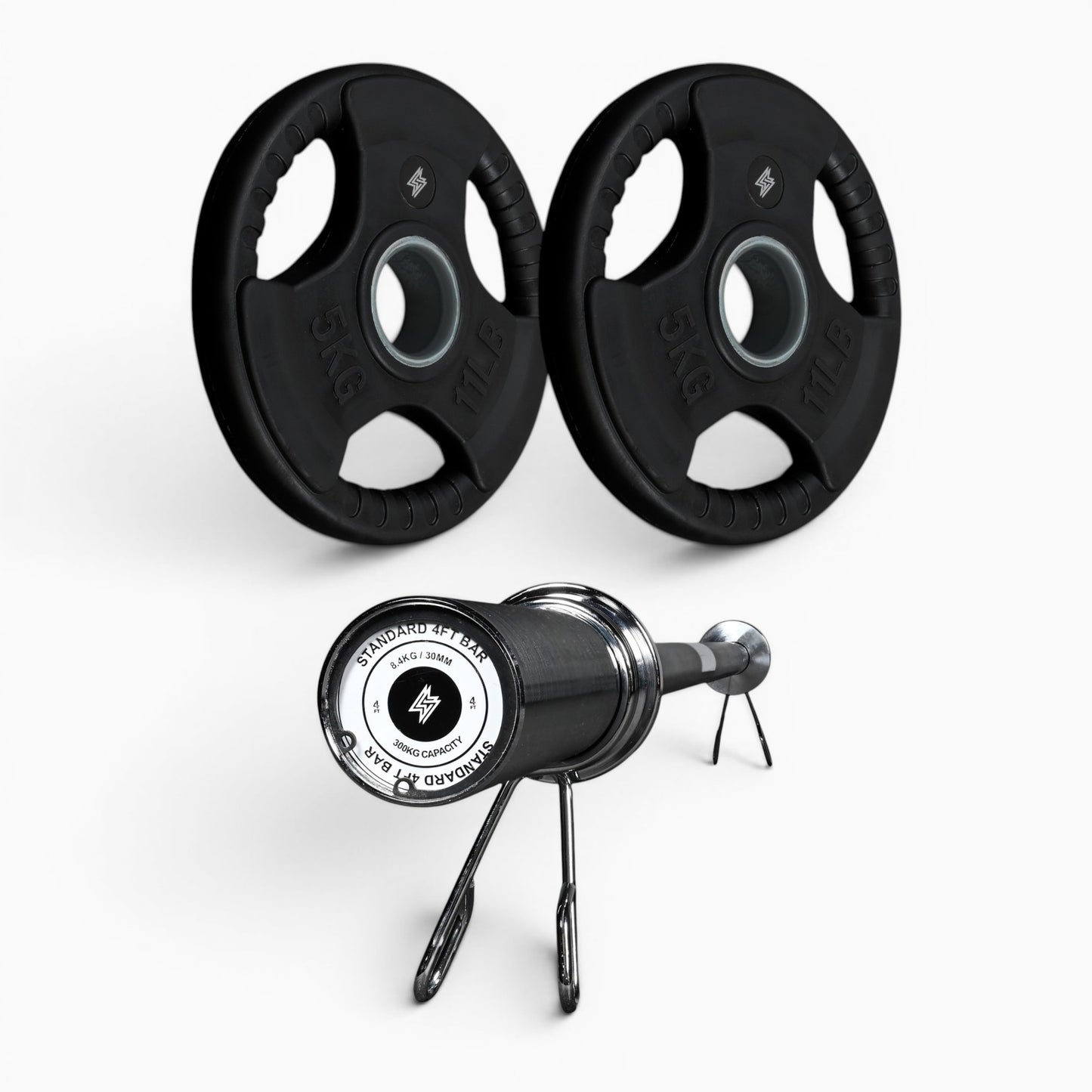 Tri-Grip Olympic Weight Plates