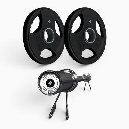 Tri-Grip Olympic Weight Plates
