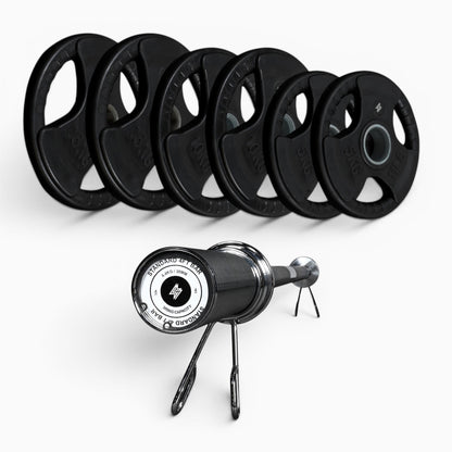 Tri-Grip Olympic Weight Plates