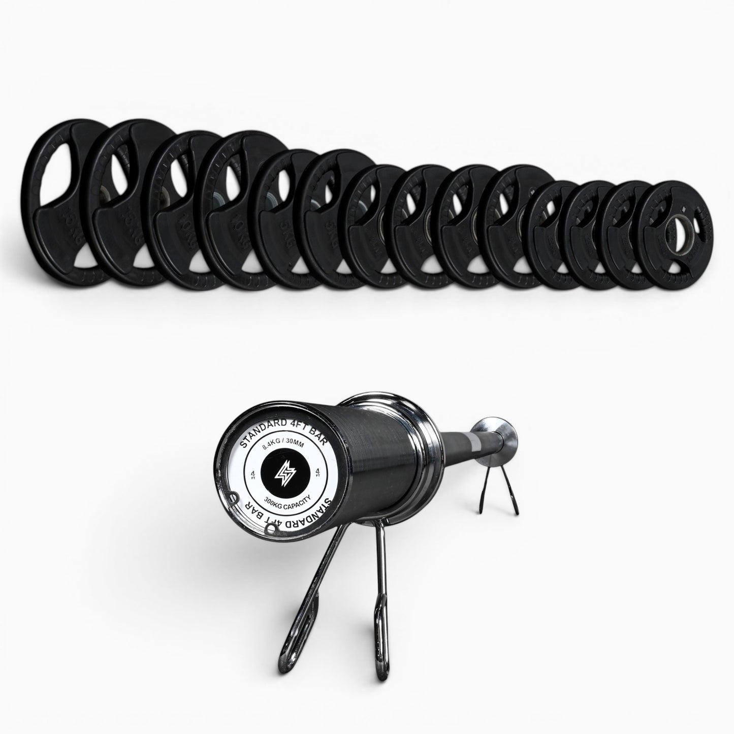 Tri-Grip Olympic Weight Plates