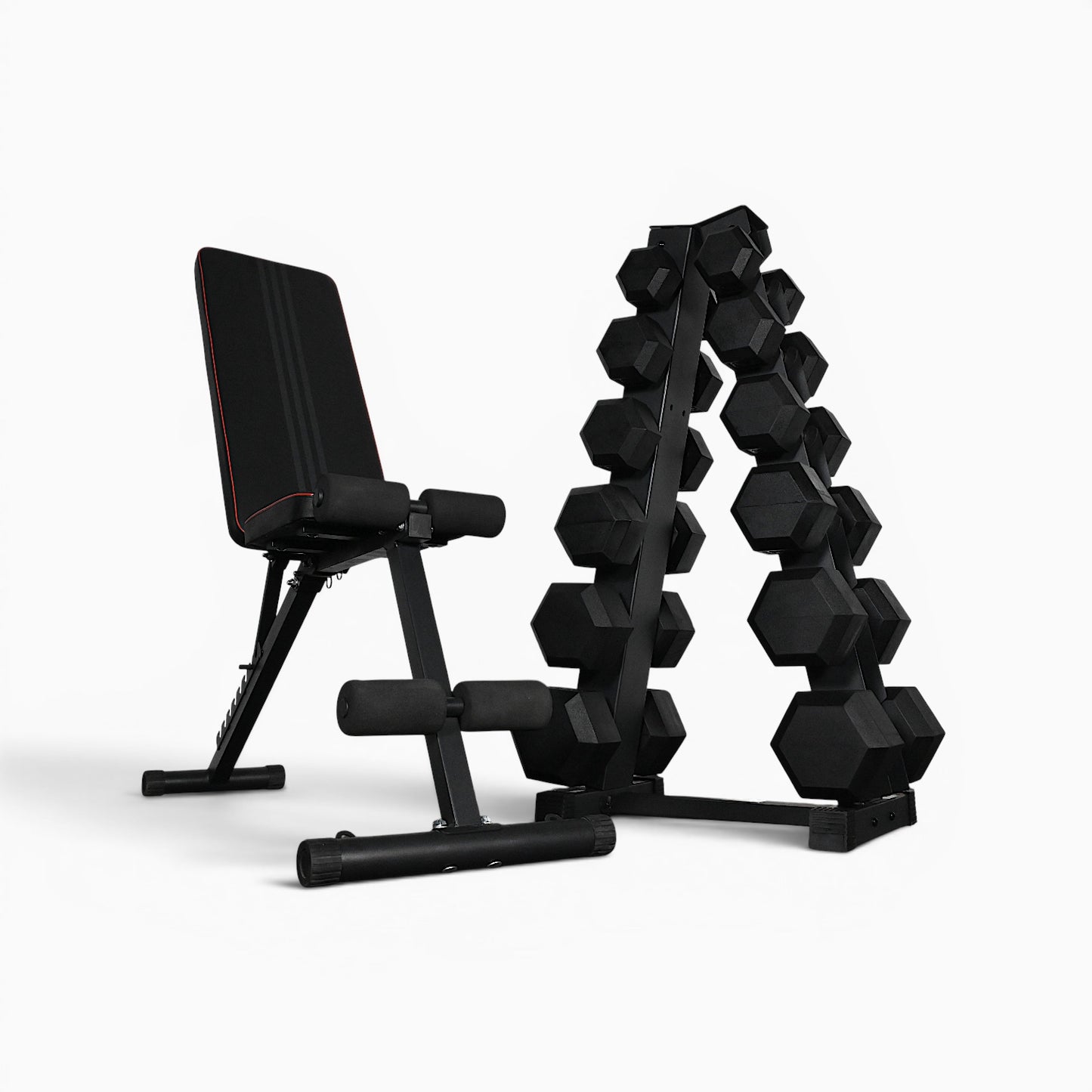 5 & 6 Tier Hex Dumbbell Tree Rack