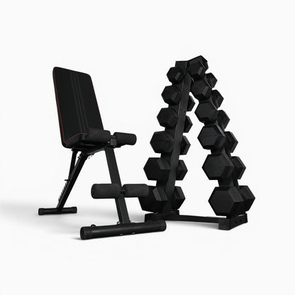5 & 6 Tier Hex Dumbbell Tree Rack