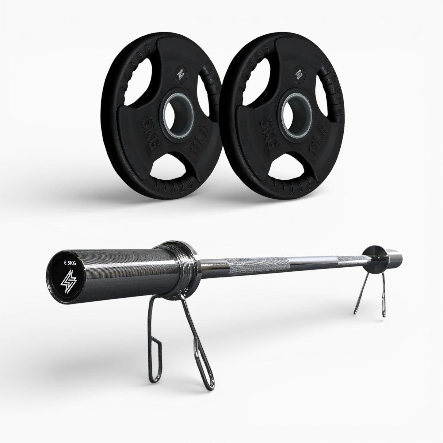 Tri-Grip Olympic Weight Plates