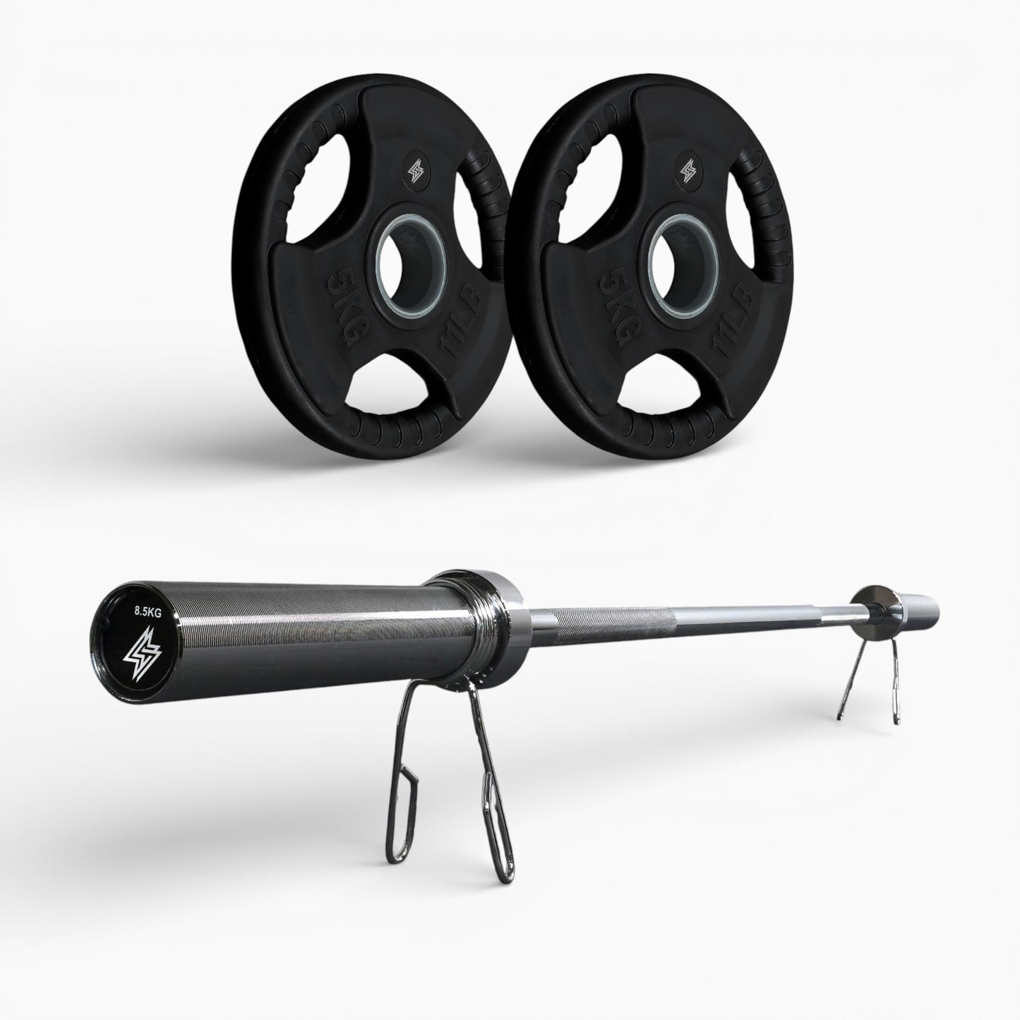 Tri-Grip Olympic Weight Plates