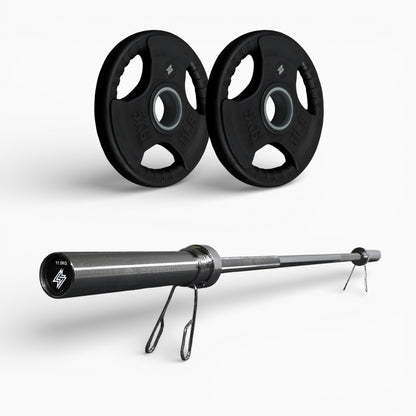 Tri-Grip Olympic Weight Plates
