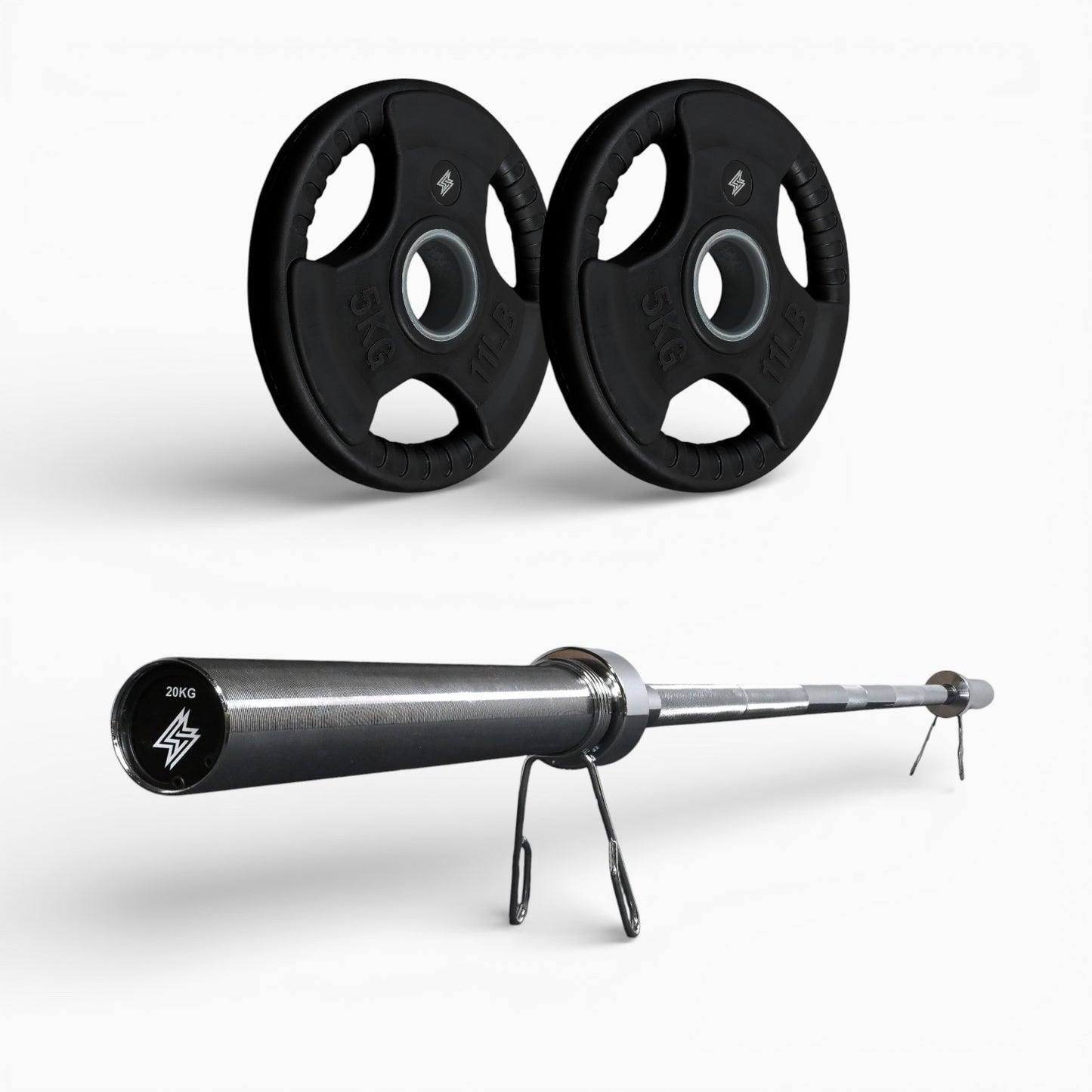 Tri-Grip Olympic Weight Plates