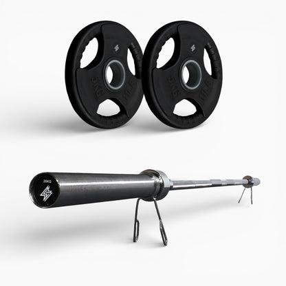 Tri-Grip Olympic Weight Plates