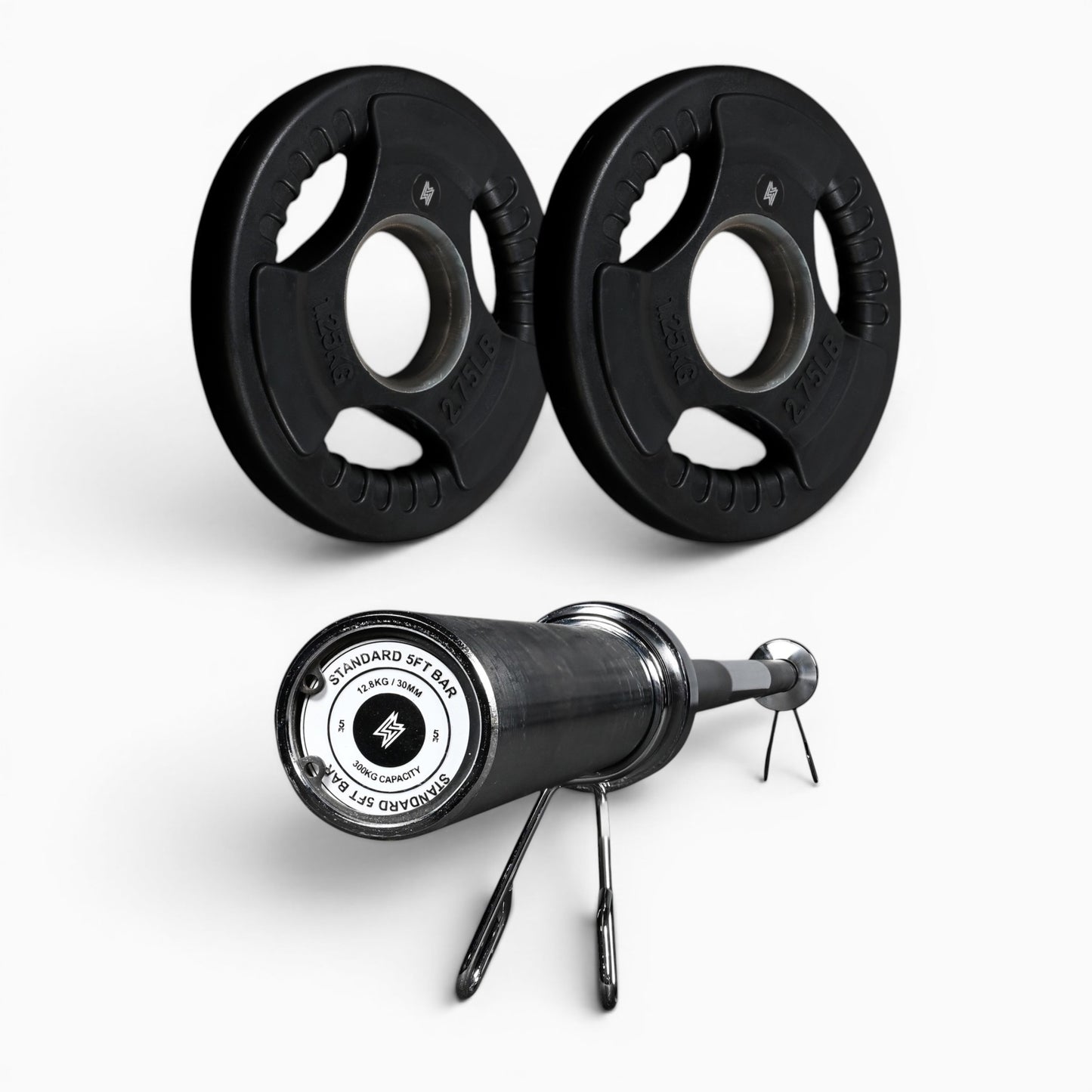 Tri-Grip Olympic Weight Plates