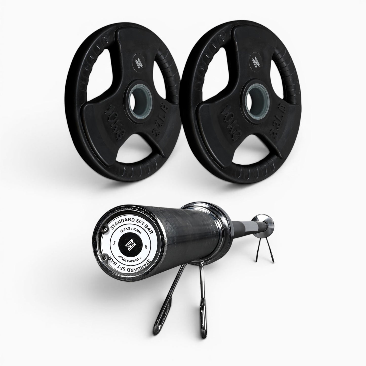 Tri-Grip Olympic Weight Plates