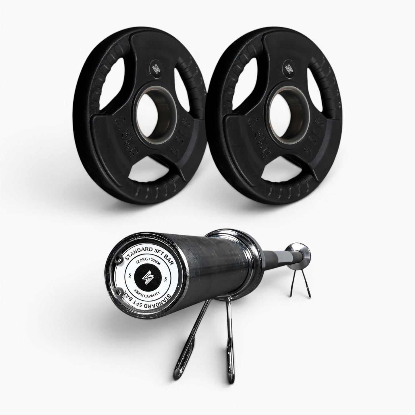 Tri-Grip Olympic Weight Plates
