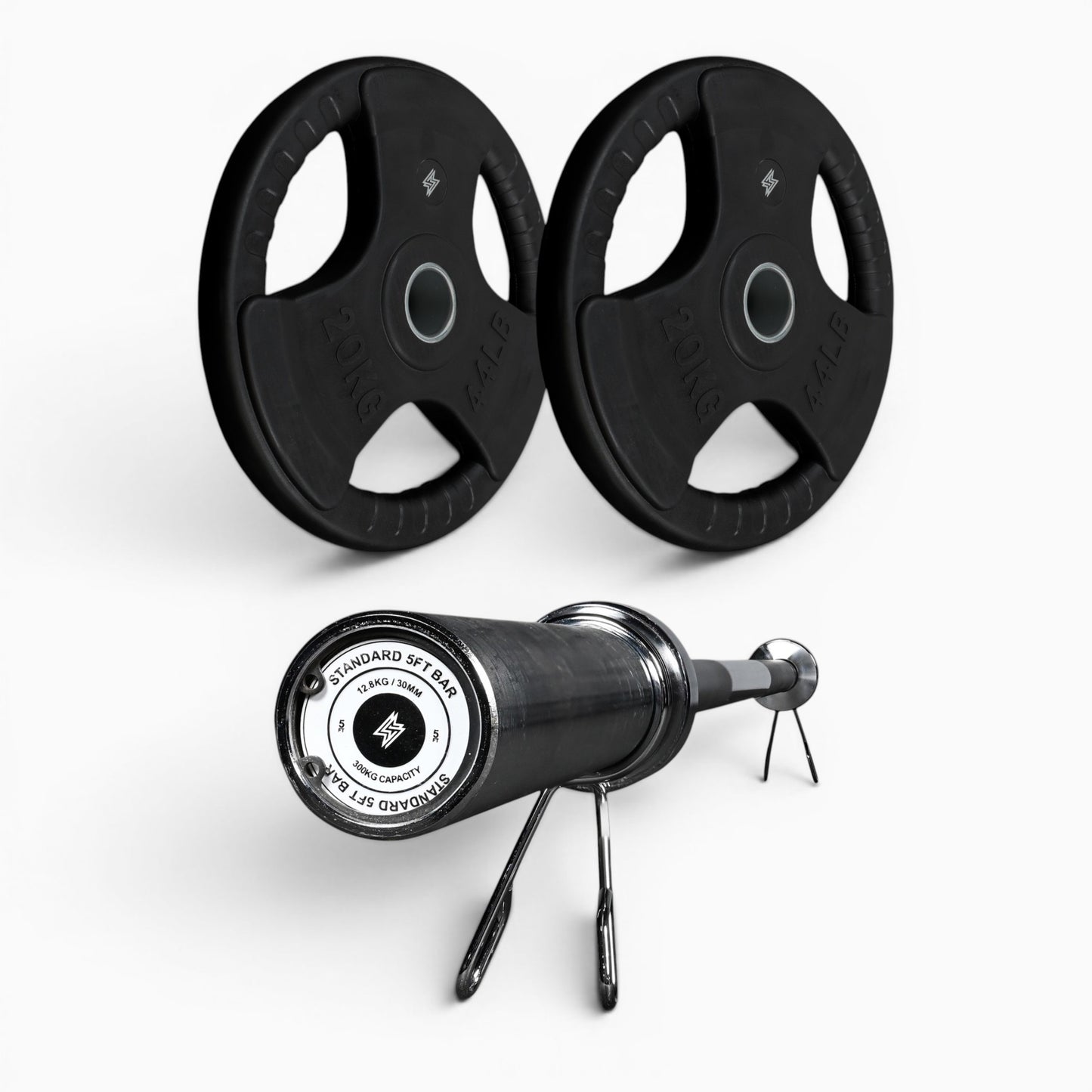 Tri-Grip Olympic Weight Plates