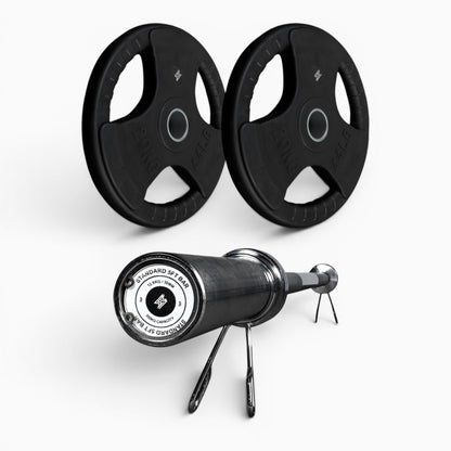 Tri-Grip Olympic Weight Plates