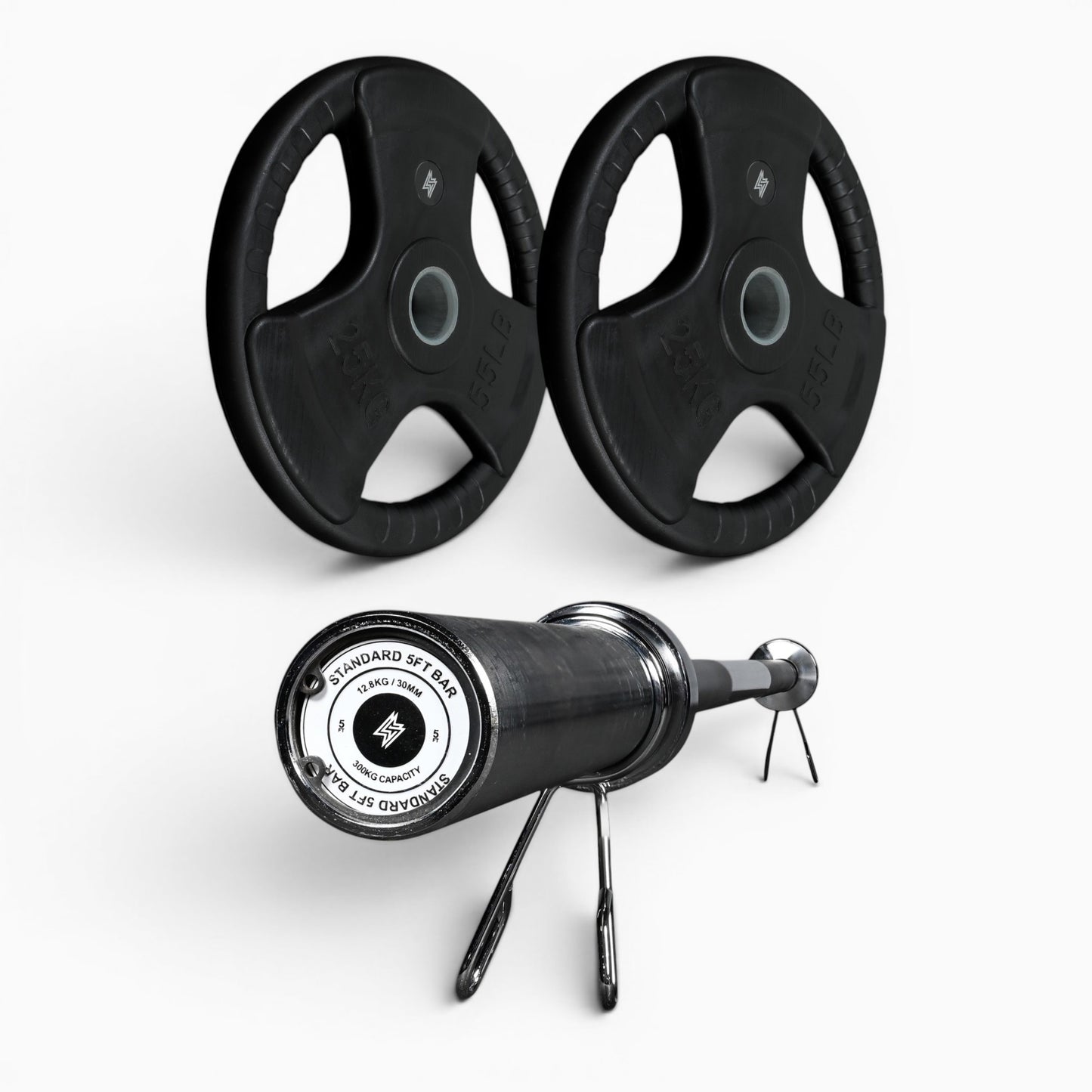 Tri-Grip Olympic Weight Plates