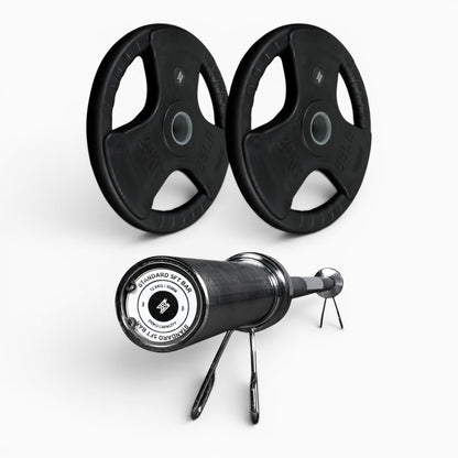 Tri-Grip Olympic Weight Plates