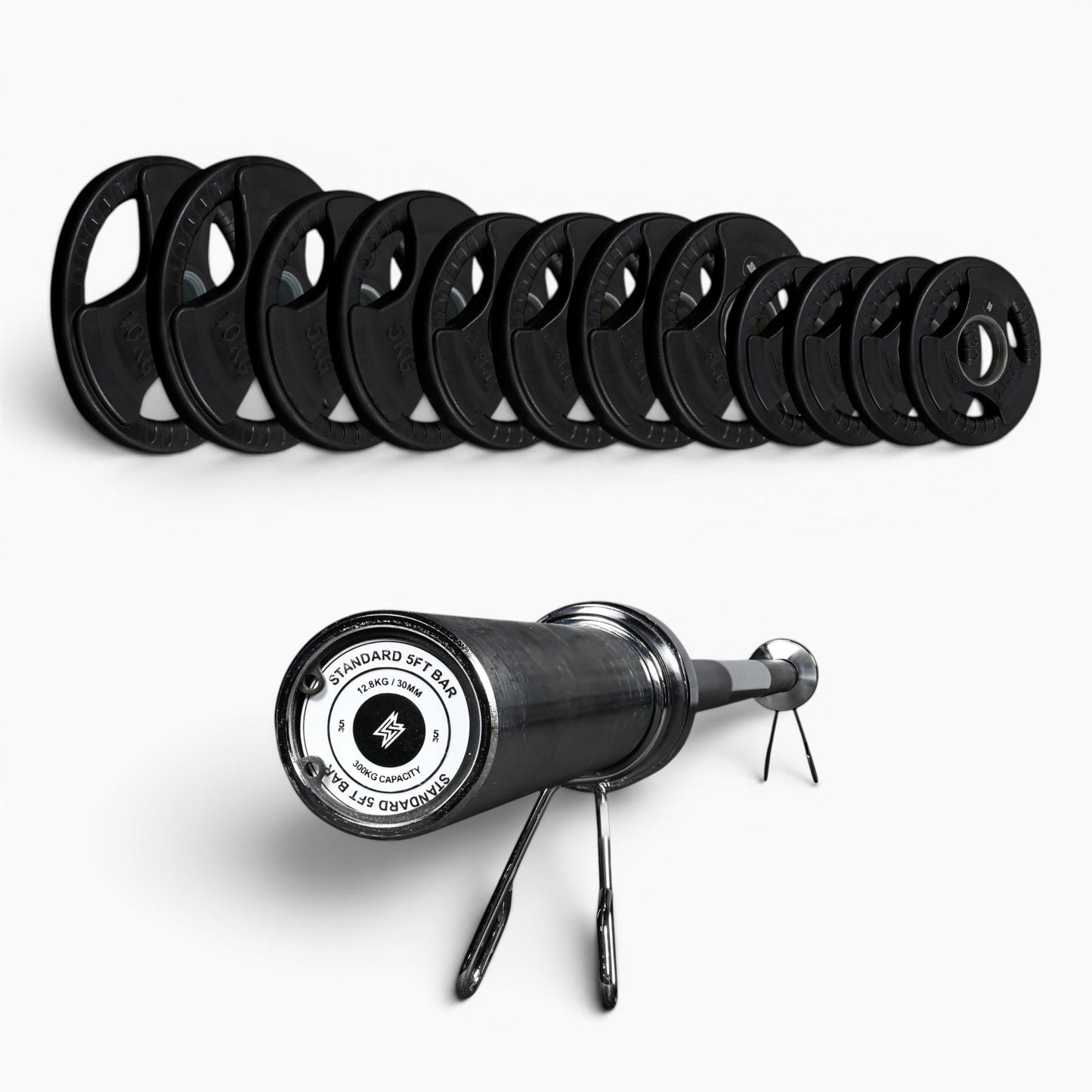 Tri-Grip Olympic Weight Plates