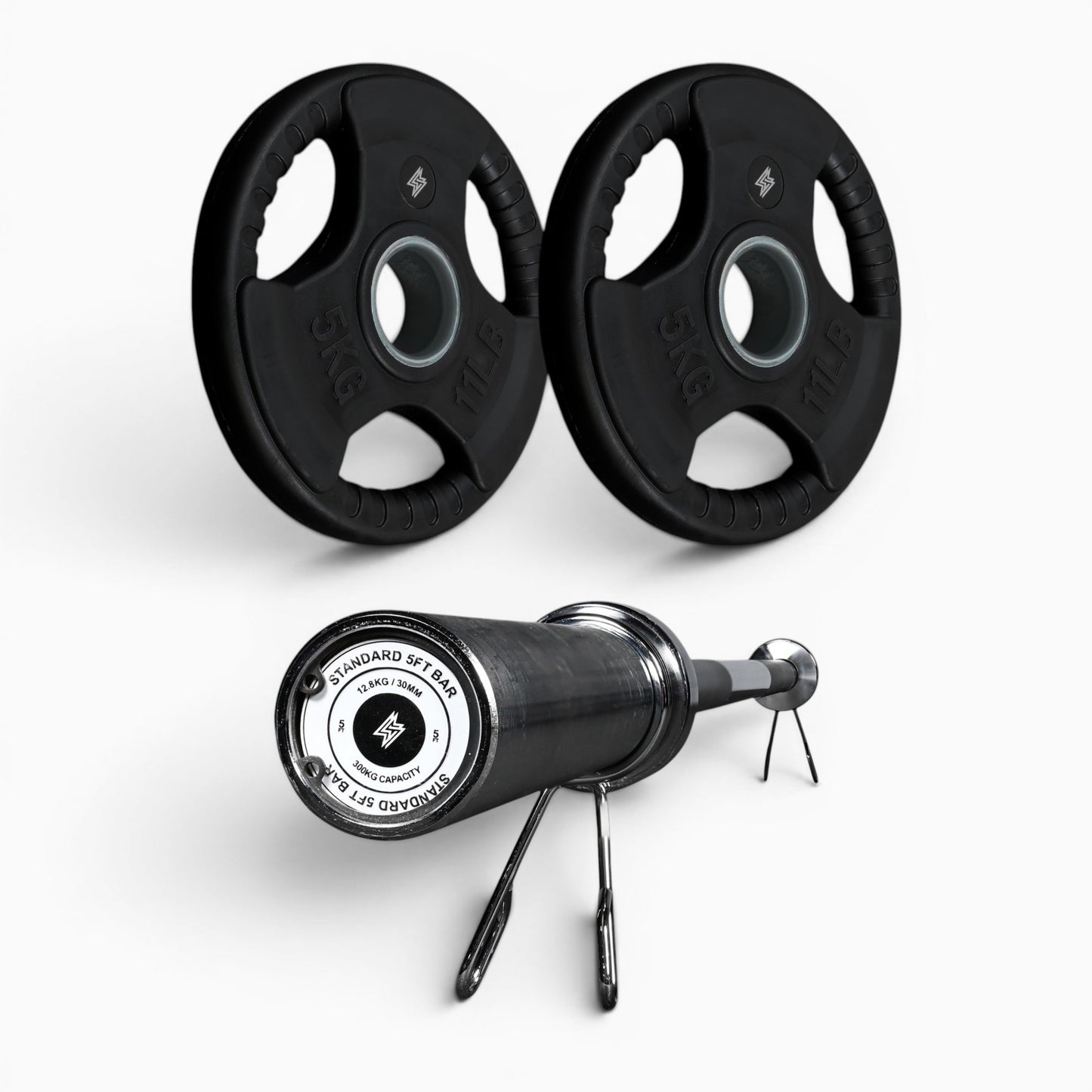 Tri-Grip Olympic Weight Plates