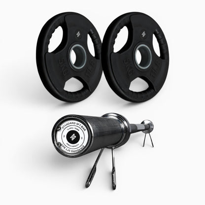Tri-Grip Olympic Weight Plates