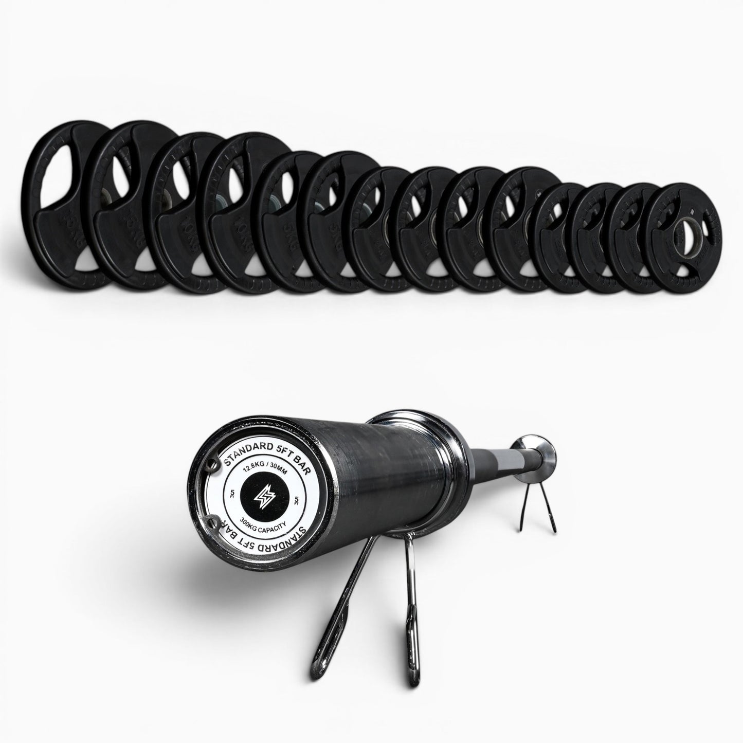 Tri-Grip Olympic Weight Plates