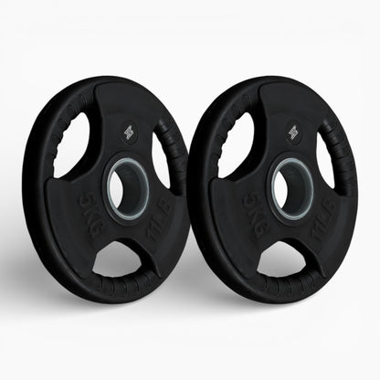 Tri-Grip Olympic Weight Plates
