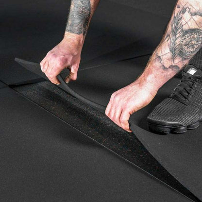 GymSets Commercial 1m x 1m Floor Mats (15mm/14kg)