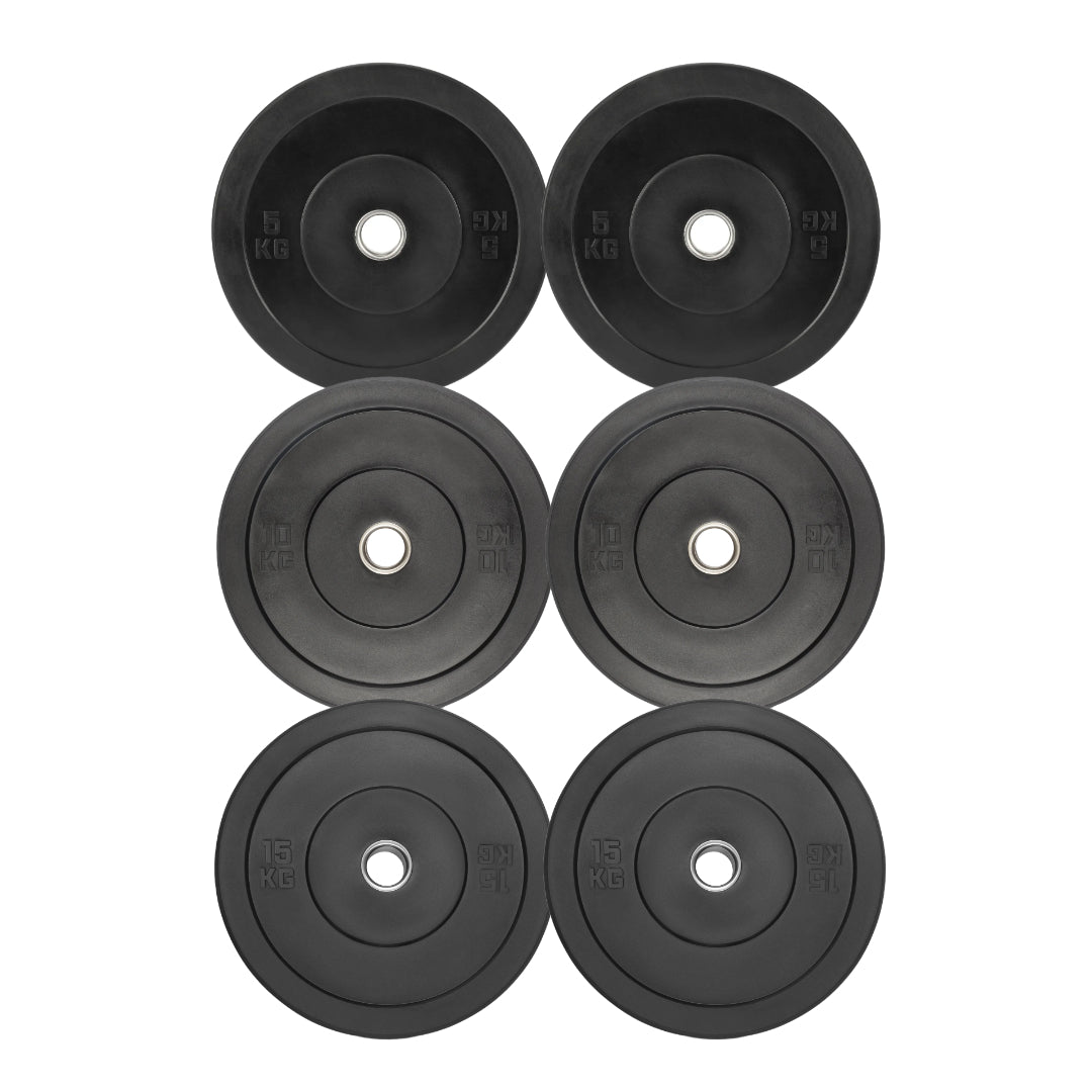 Olympic Bumper Plates 2 inch Rubber Weight Gym Sets 5 10 15 20 25 kg