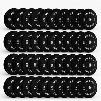 GymSets Olympic Bumper Plates Sets