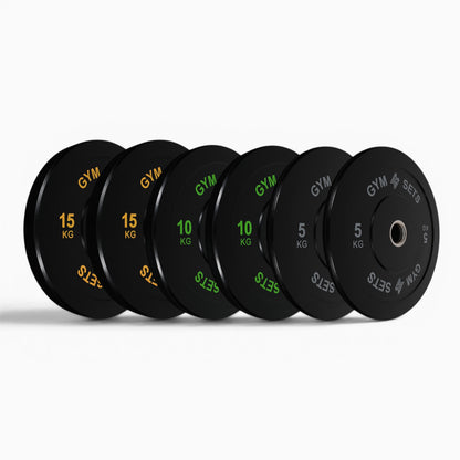 Olympic Coloured Bumper Weight Plates