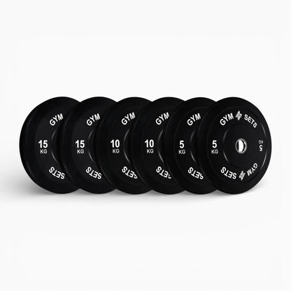 GymSets Olympic Bumper Plates Sets
