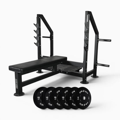 Commercial Flat Weight Bench Press