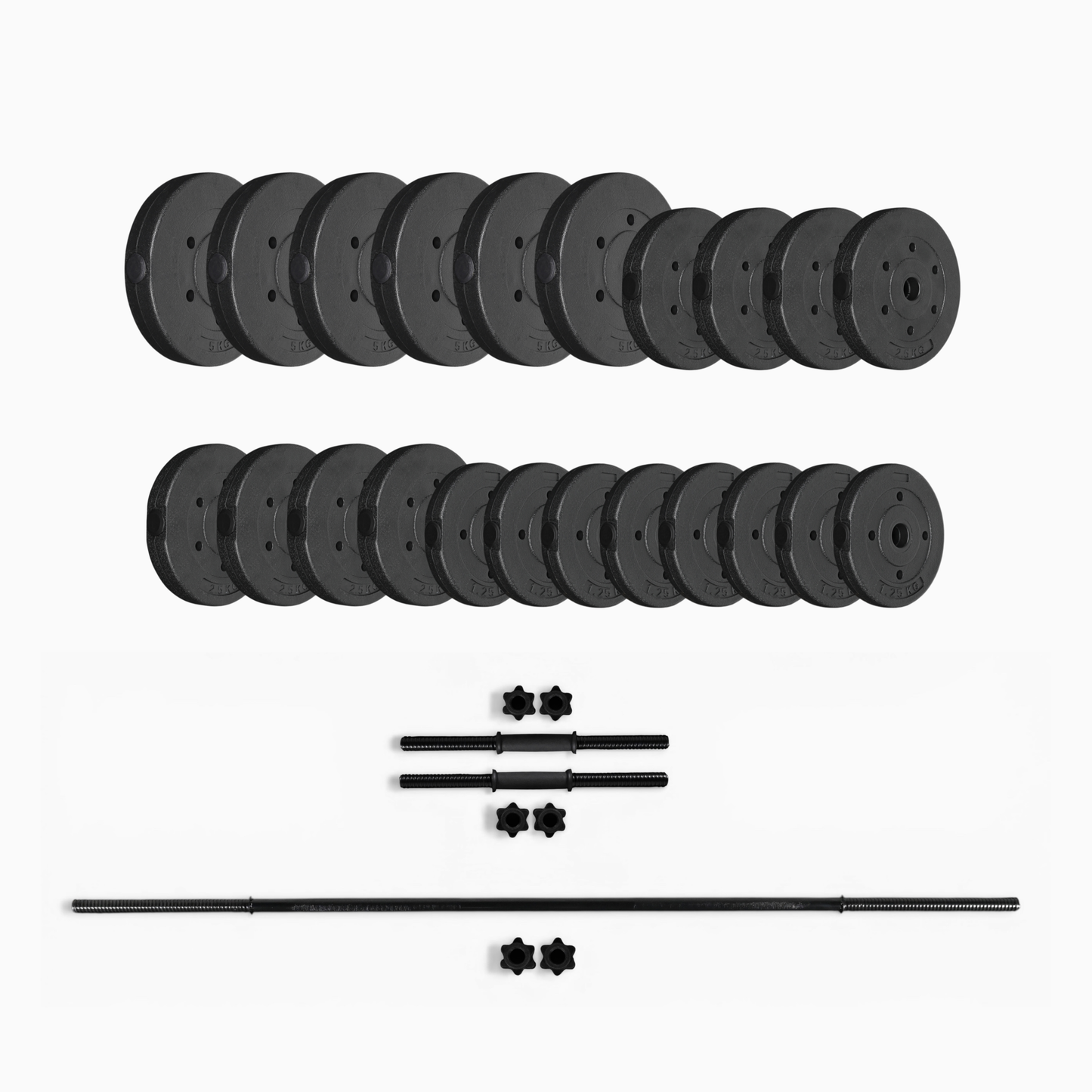 GymSets Adjustable Dumbbell Barbell Set V2