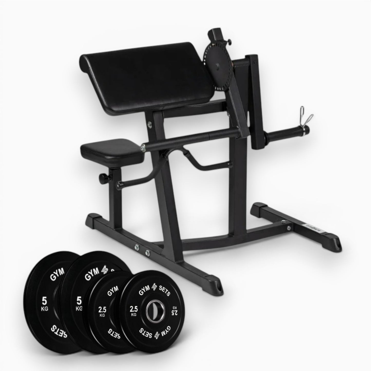 Preacher Curl Machine - Seated Bicep Curl Bench