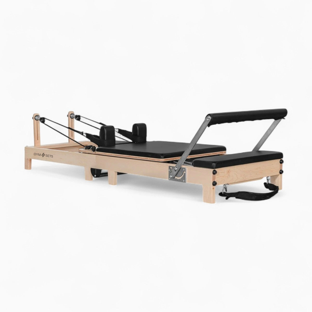 GymSets Oak Reformer Pilates Machine