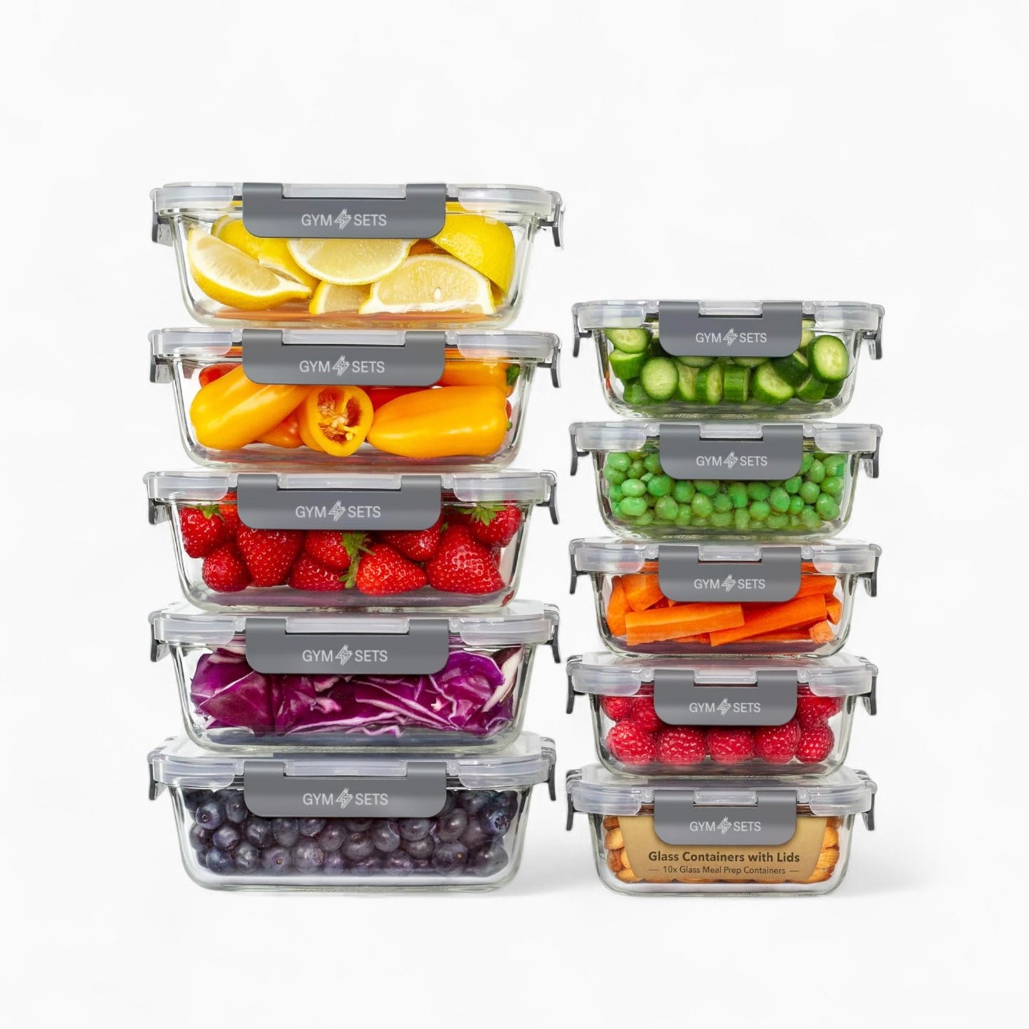 Glass Meal Prep Containers