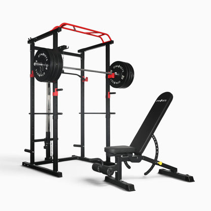 GymSets Power Cage with Cable Pulley