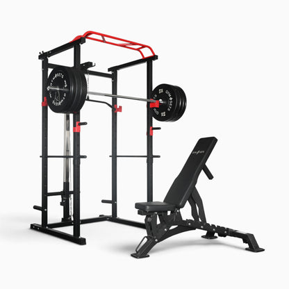 GymSets Power Cage with Cable Pulley