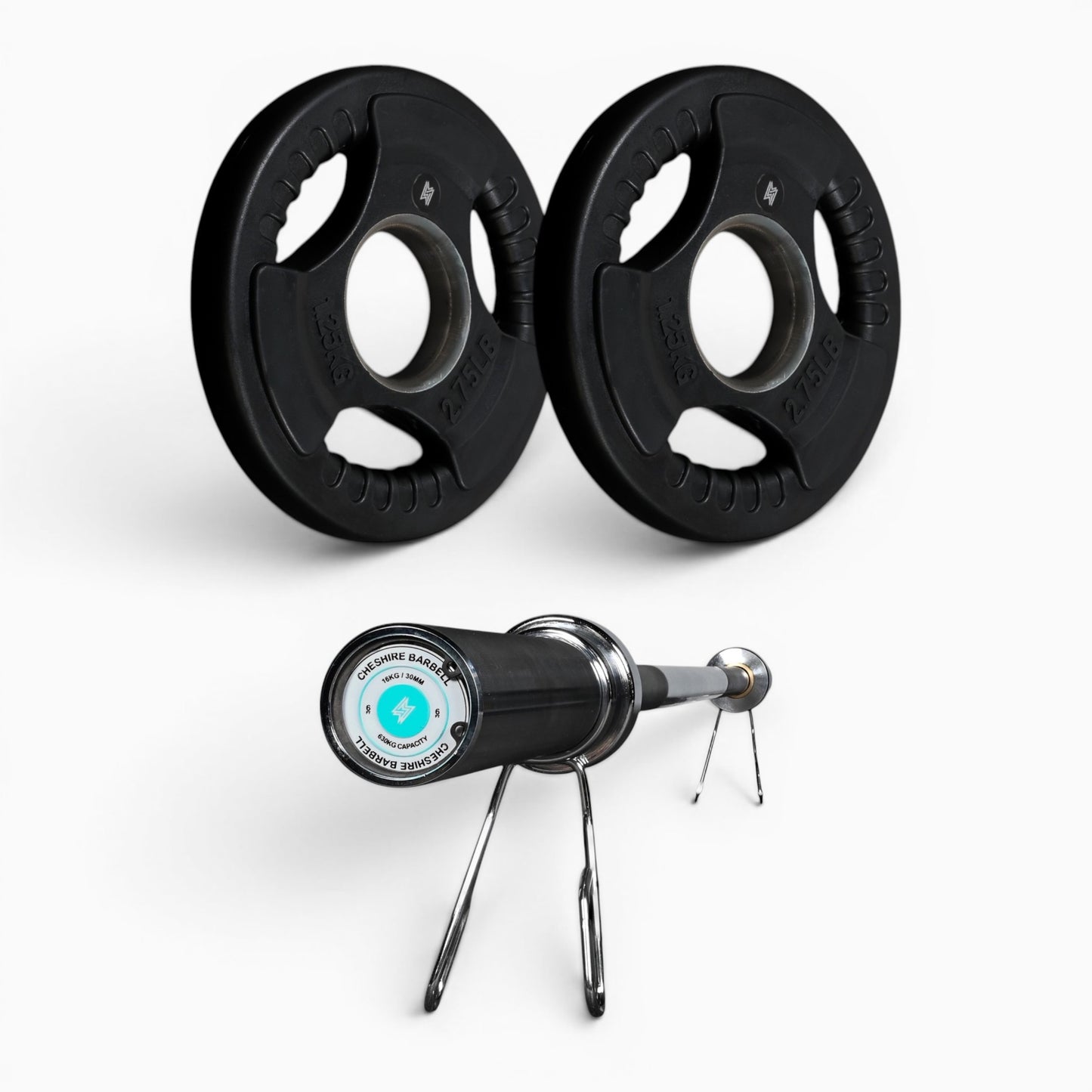 Tri-Grip Olympic Weight Plates