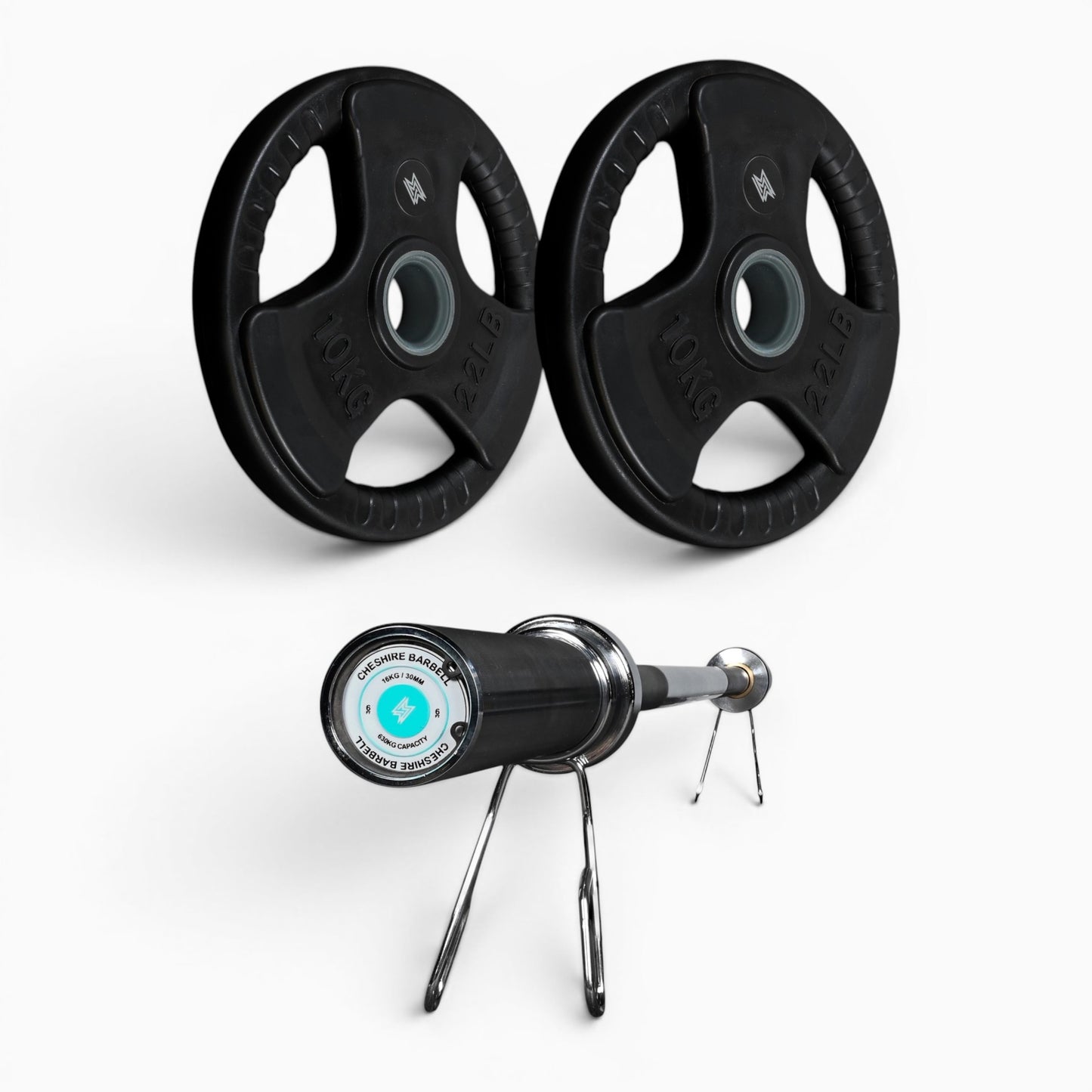 Tri-Grip Olympic Weight Plates