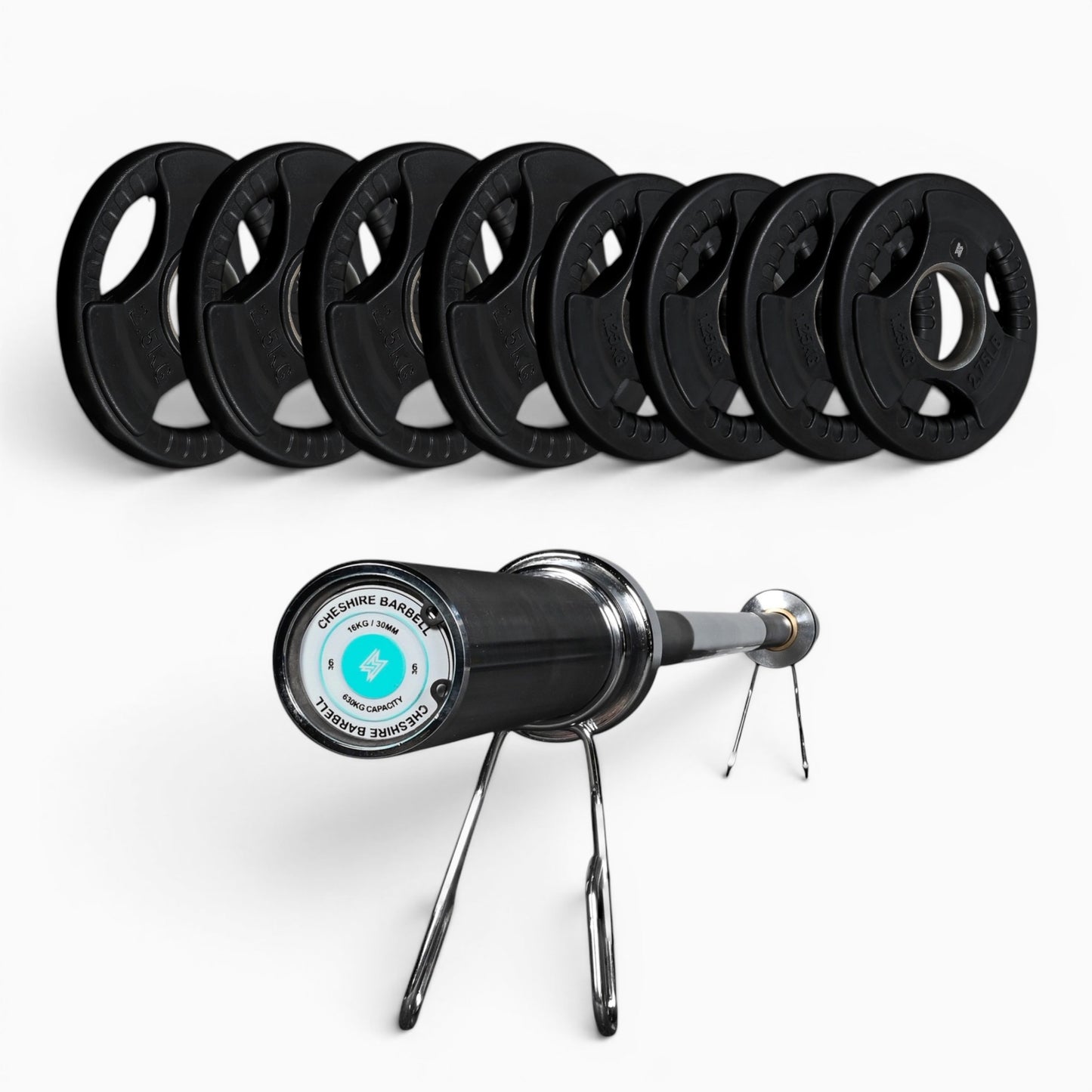 Tri-Grip Olympic Weight Plates