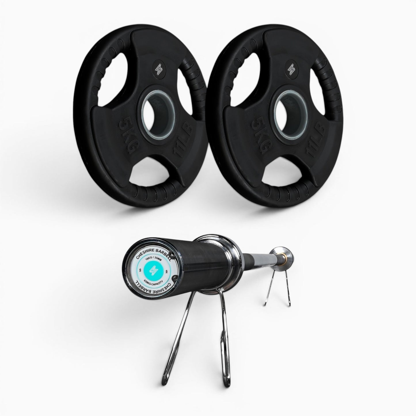 Tri-Grip Olympic Weight Plates