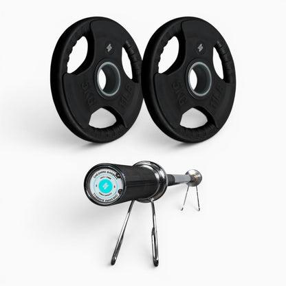 Tri-Grip Olympic Weight Plates