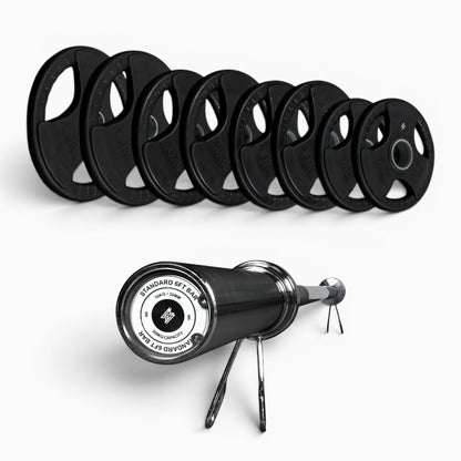 Tri-Grip Olympic Weight Plates