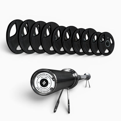 Tri-Grip Olympic Weight Plates