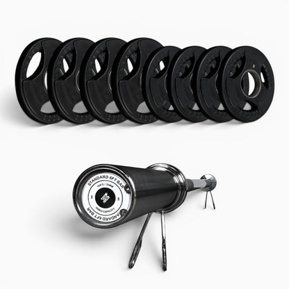 Tri-Grip Olympic Weight Plates