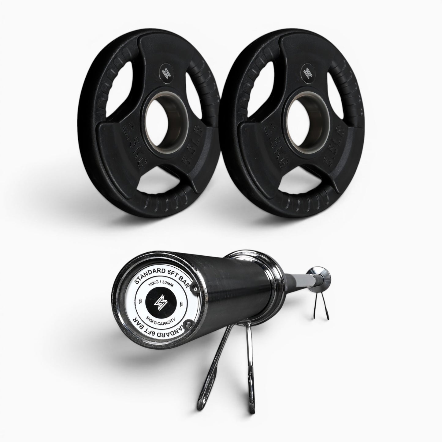 Tri-Grip Olympic Weight Plates