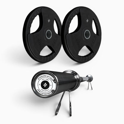 Tri-Grip Olympic Weight Plates