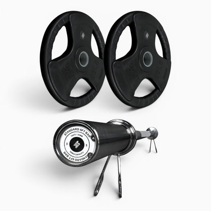 Tri-Grip Olympic Weight Plates