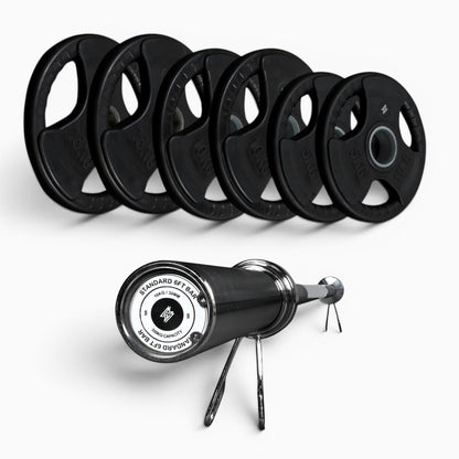 Tri-Grip Olympic Weight Plates