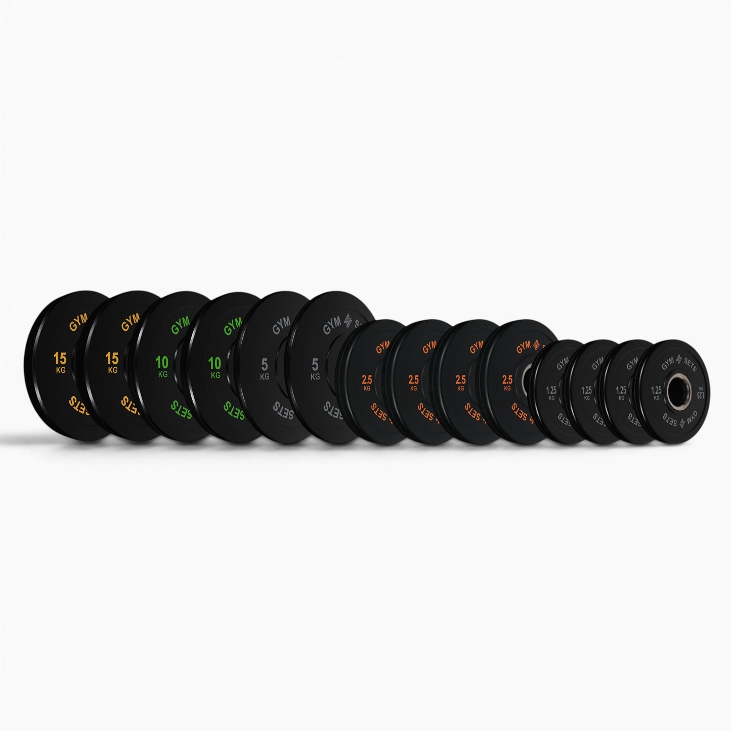 Olympic Coloured Bumper Weight Plates